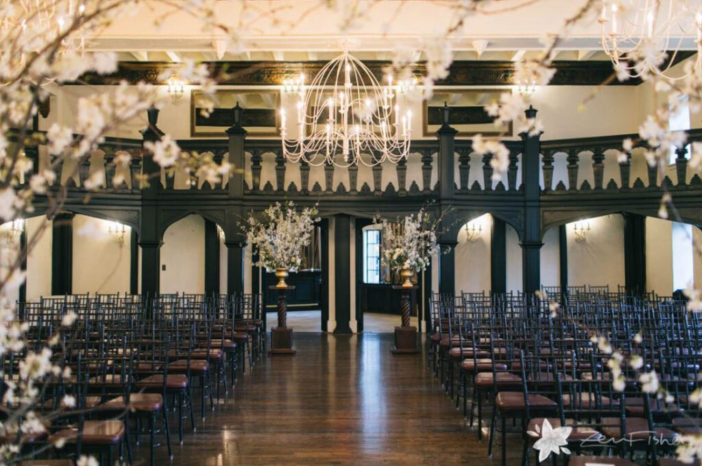 Vintage Wedding Ceremony Venue Brookline Boston