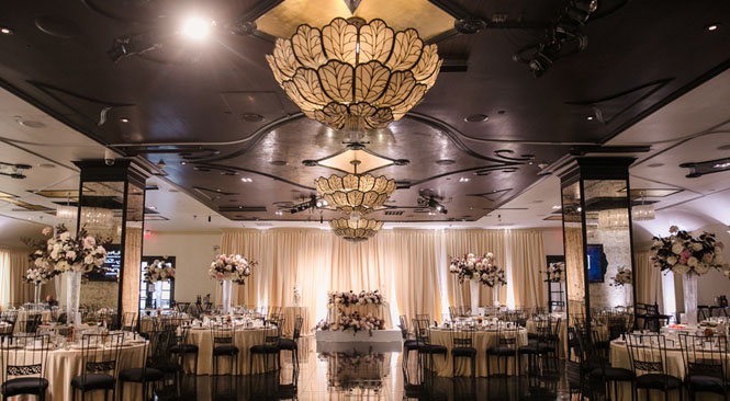 The Sofia Ballroom Banquet Hall At Noors, A Wedding Venue In Los Angeles